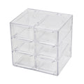 Transparent dust proof drawer box cosmetics Storage