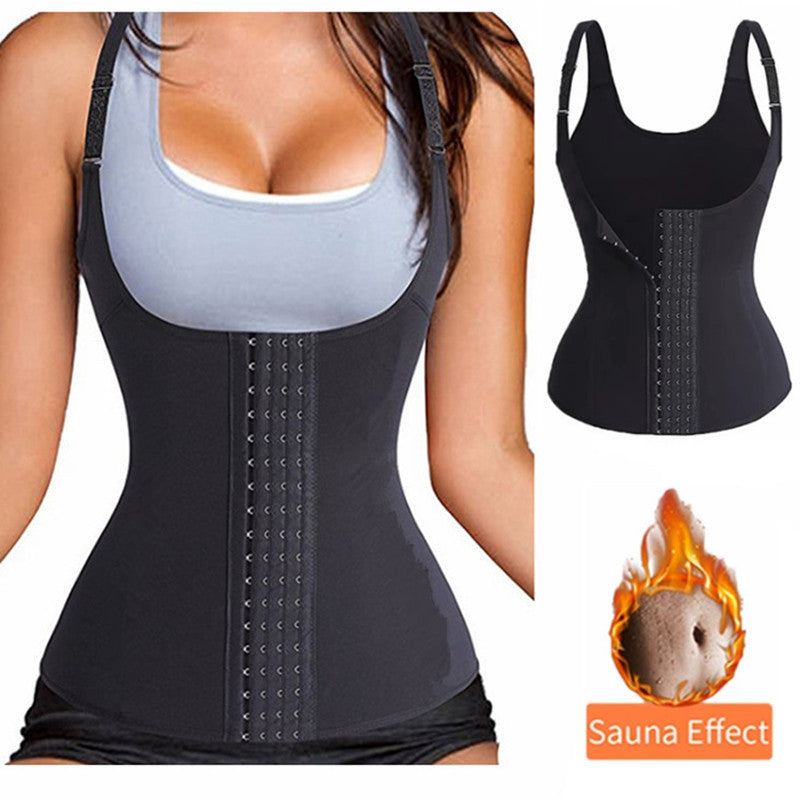 Body Shaping Neoprene Cross-Border Buckle Shoulder Strap Adjustable Corset