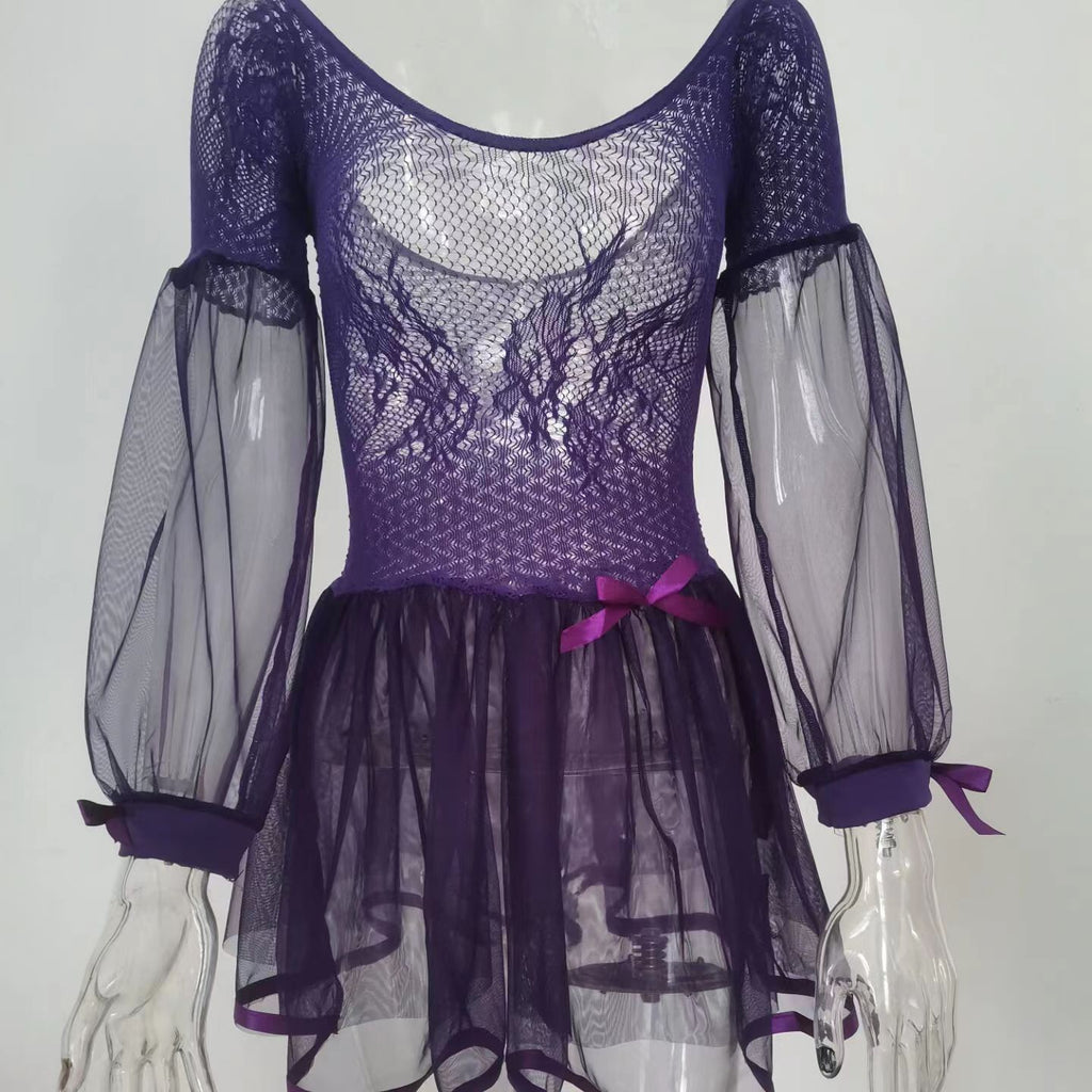 Pajama skirt underwear clothing suit for women