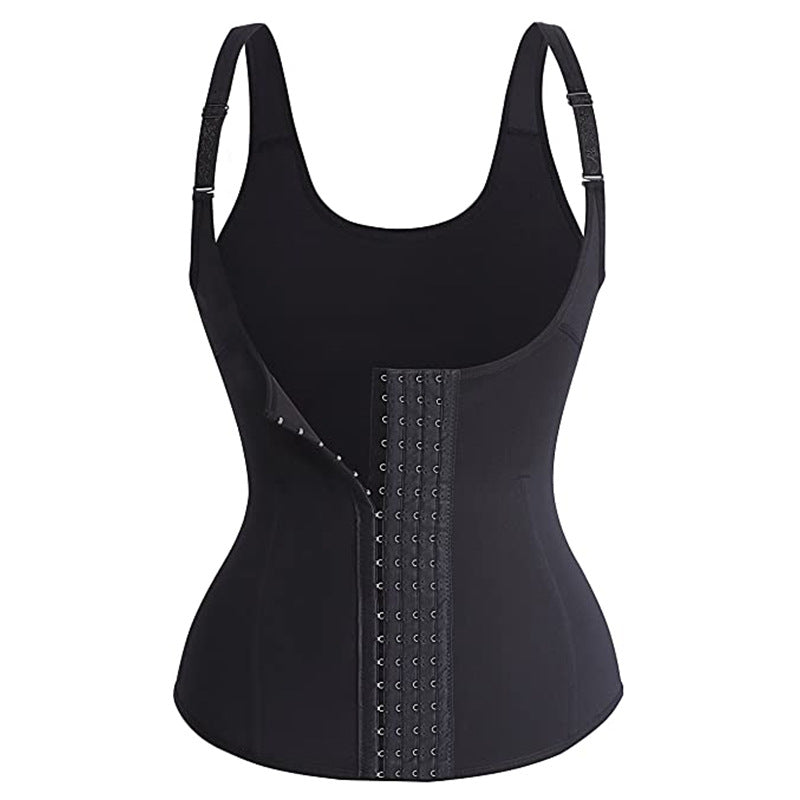 Body Shaping Neoprene Cross-Border Buckle Shoulder Strap Adjustable Corset