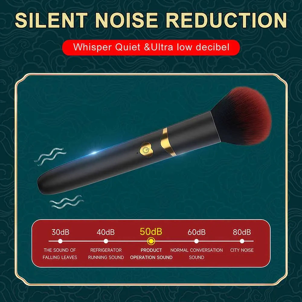 Discreet Makeup Brush 7 Mode Female Stimulator Sex Toy for Woman 18+